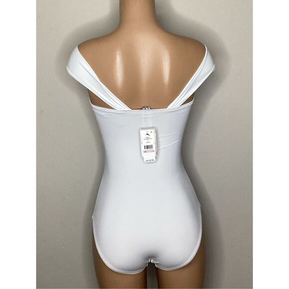 New. Tommy Bahama white swimsuit. Small. Retails $149 - Picture 8 of 13
